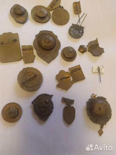 Тяжелые знаки СССР спортивной тематики