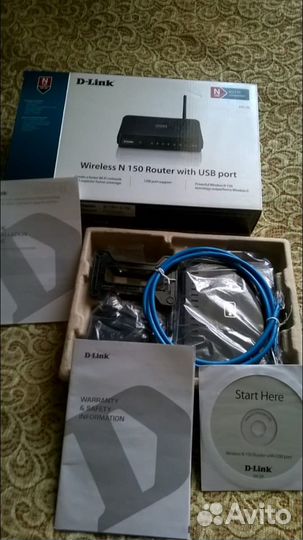 Wi-fi роутер модем D-Link DIR-320