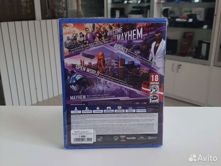 Agents of Mayhem (ps4, новый) рус. суб