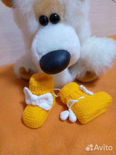 Пинетки для девочки