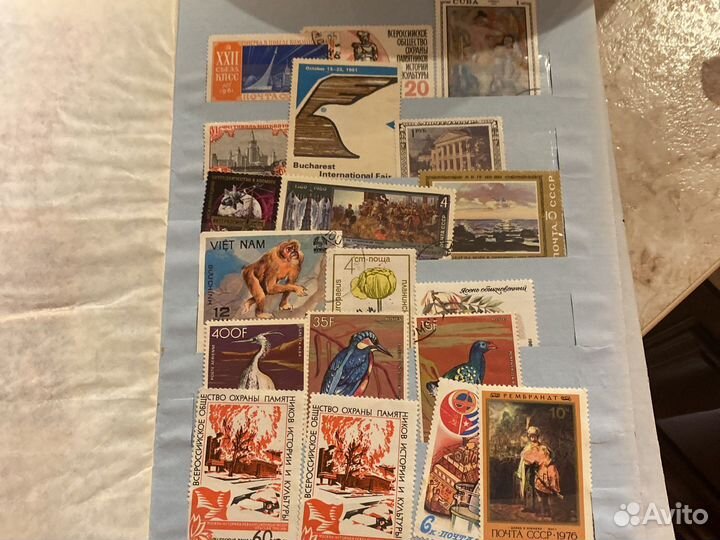 Марки коллекционные СССР