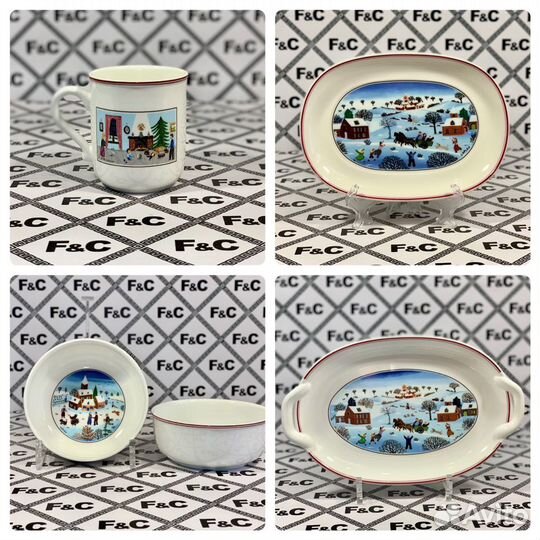 Villeroy & Boch Design Naif Christmas редкости