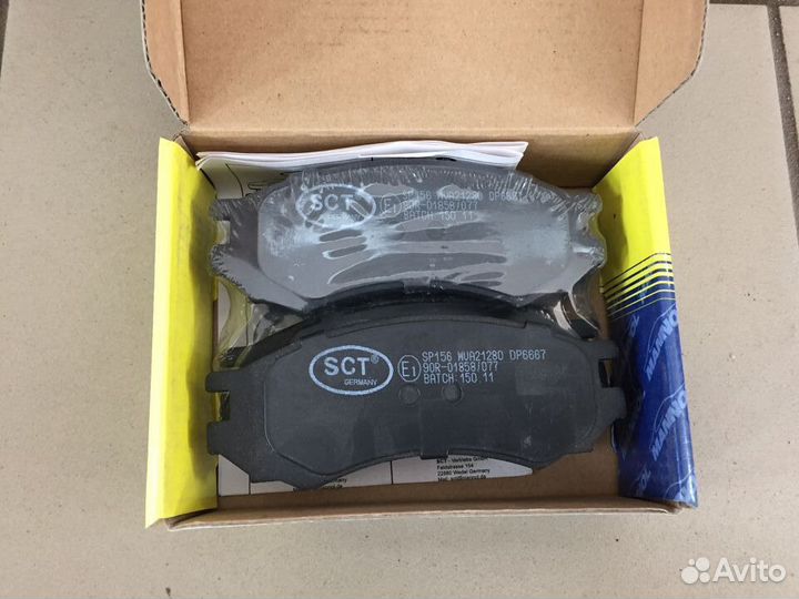 Тормозные колодки SCT nissan primera P10