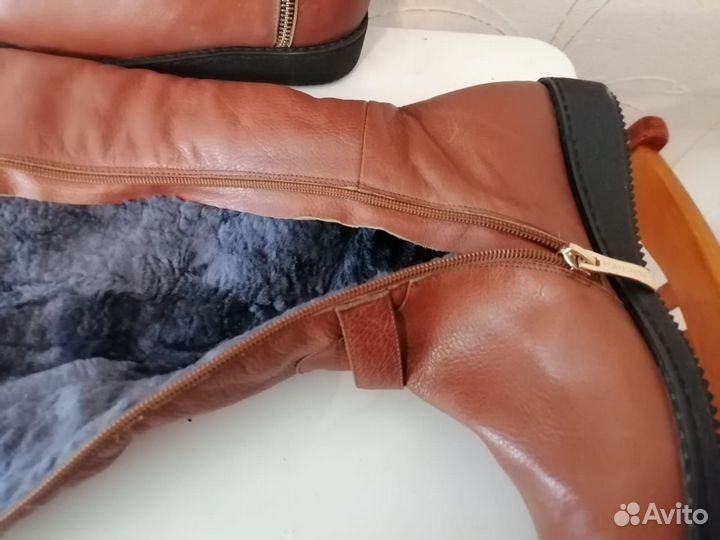 Сапоги женские натуральная кожа