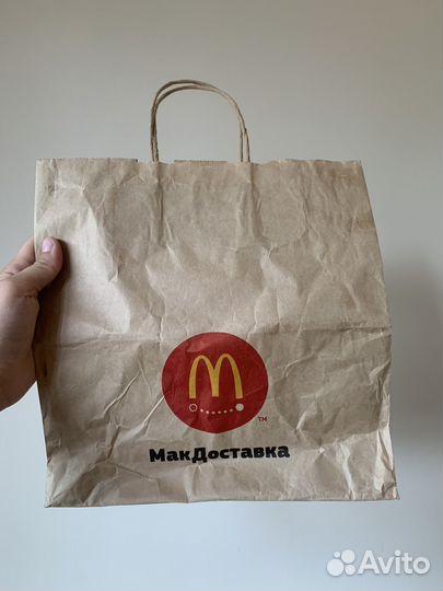Пакет доставки Macdonald's