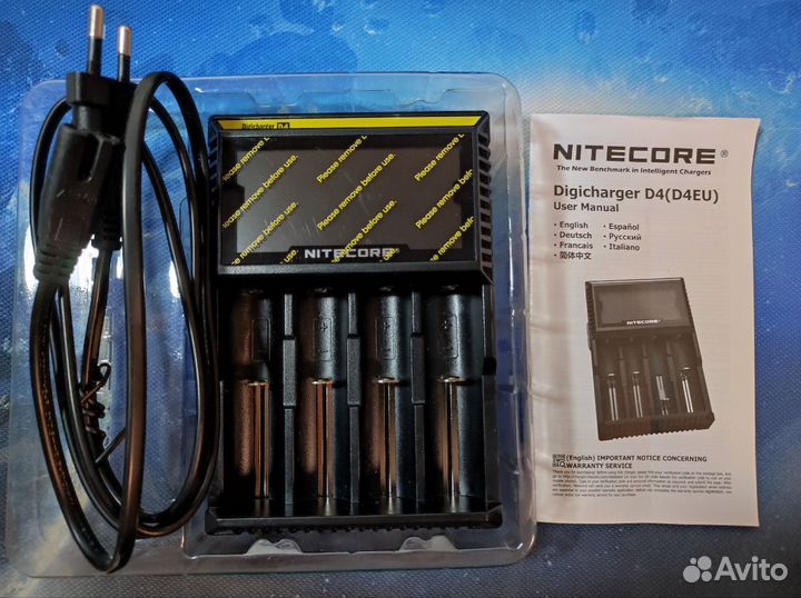 Зарядное устройство Nitecore D4 11480 18650