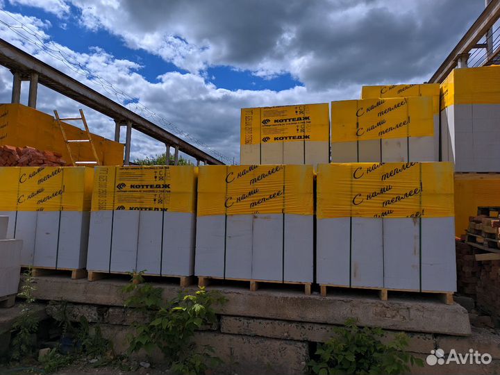 Газобетонные блоки Коттедж