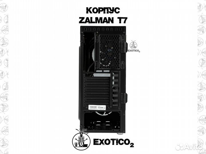 Корпус ATX Zalman ZM-T7, Midi-Tower