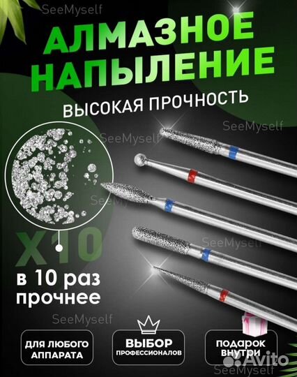 Набор фрез для маникюра