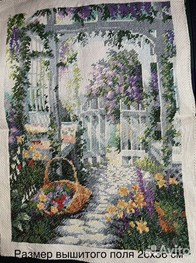 Картина вышитая крестом
