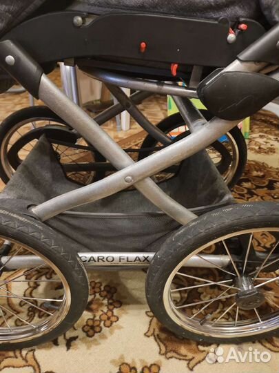 Коляска 3 в 1 Caro Flax