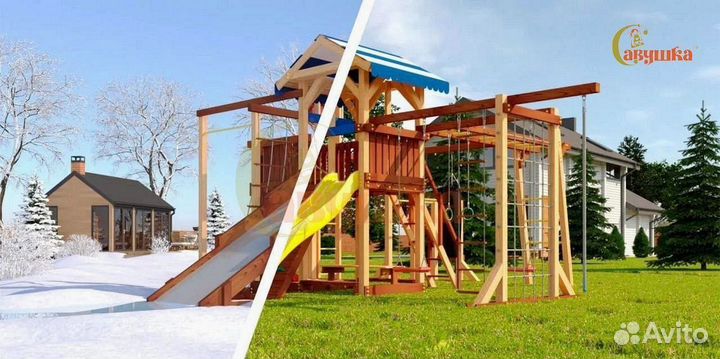 Детская игровая площадка уличная