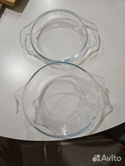 Стеклянная кастрюля pyrex