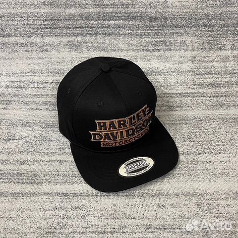 harley davidson snapback