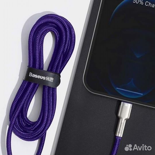 Кабель Baseus Cafule Series Metal Data Cable