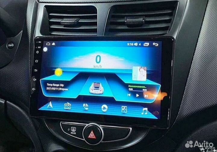 Hyundai Solaris Android магнитола IPS DSP