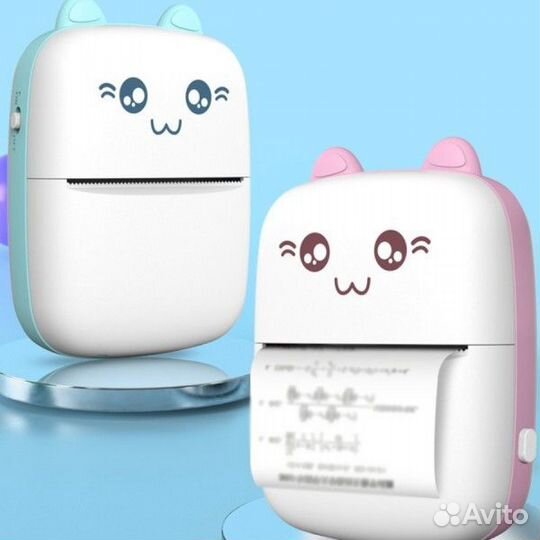 Карманный мини принтер для телефона