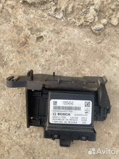 Блок управления парктроника и подушками Opel Astra