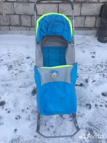 Коляска санки