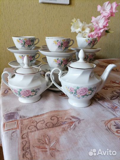 Чайный сервиз СССР рига