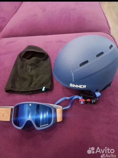 Шлем горнолыжный 51-52 Sinner