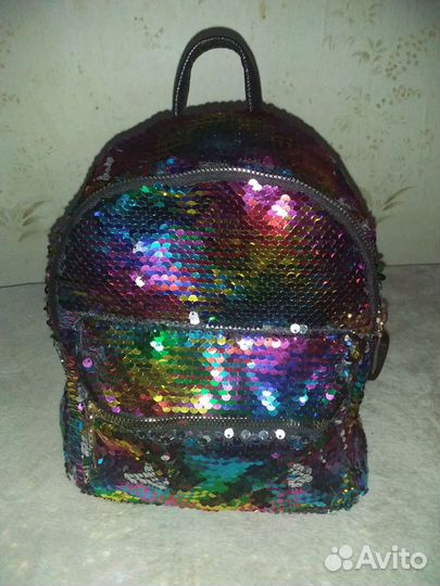 Рукзак из пайеток “Радужный”