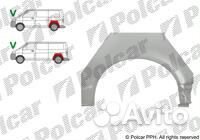 Ремкомплект крыла заднего правый зад для volkswagen transporter/multivan (T5) 04.03-10.09