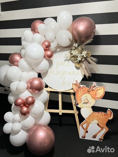 Фотозона на день рождения ребенку