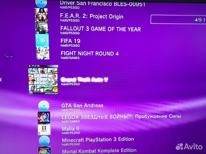 Sony playstation 3 slim 320GB прошитая + 33 игры