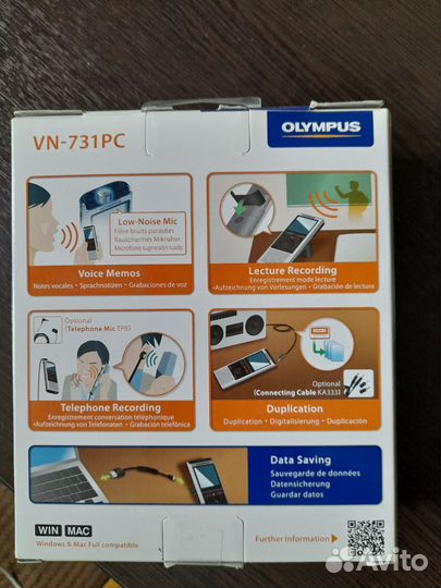 Диктофон olympus