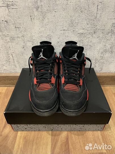 Nike air jordan 4 retro red thunder оригинал