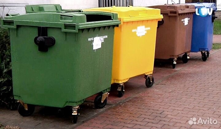 Пластиковый контейнер 1100л. Арт. 3690