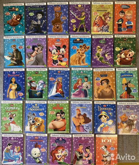 Книги любимые мультфильмы disney