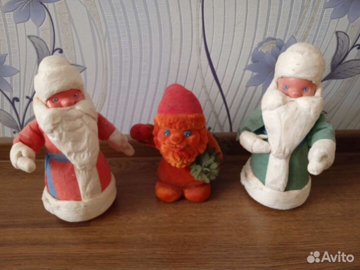 Дед Морозы.ссср.Высота 26 см