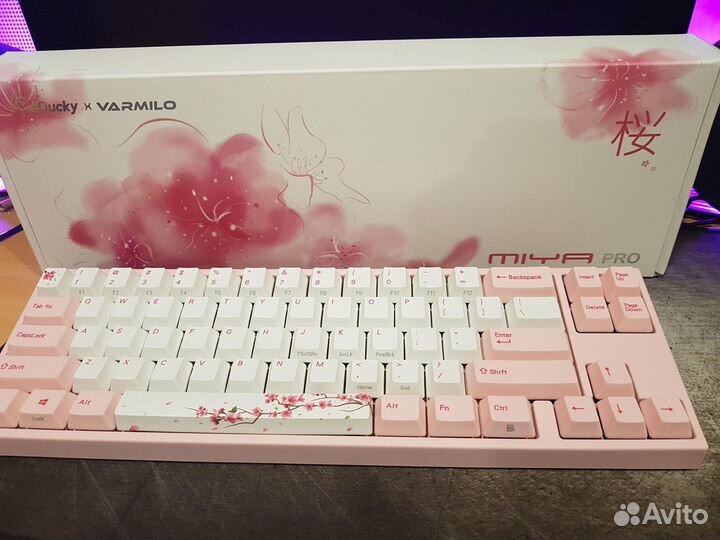 Ducky x Varmilo Miya Pro Sakura Pink