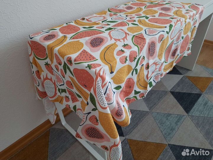 Скатерть летняя, х/б, 144х144 см