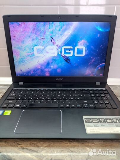 Игровой Acer core i5-7200U-4ядра/Nvidia940MX/OZU16