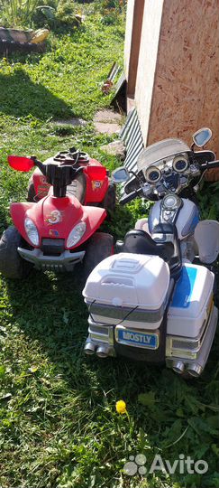 Детский мотоцикл на аккумуляторе бу