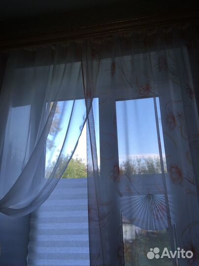 Тюль с карнизом