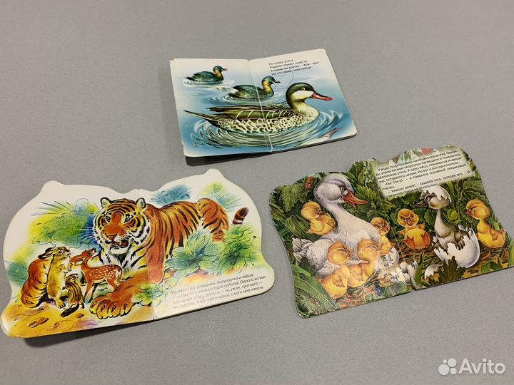 Детские развивающие книги пакетом Тонкие книги