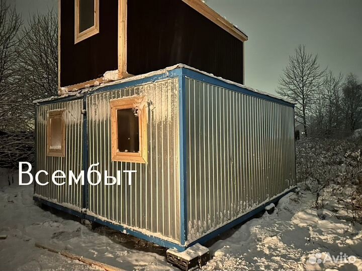 Бытовка для дачи утепленная зимняя