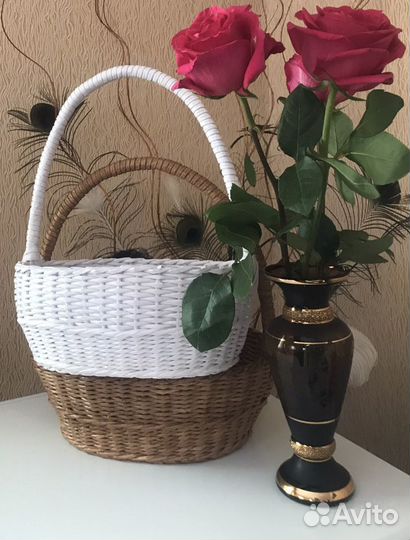 Корзина плетеная