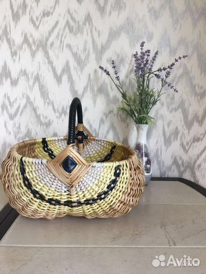 Корзинка плетеная под фрукты и др