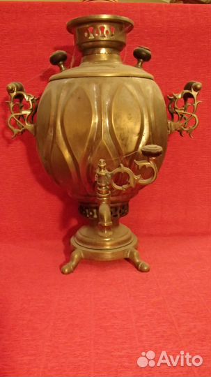 Раритет Редкий Самовар Шар Бр.Шемариныхъ 19 век