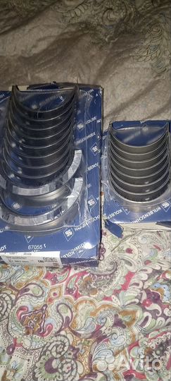 Вкладыши коренные и шатунные опель