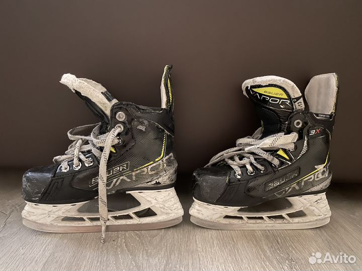Коньки bauer vapor 3x YTH размер 13