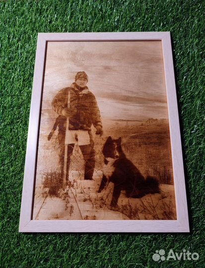 Портреты и картины на заказ (выжигание)