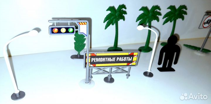 Игрушки детали для автопарковки