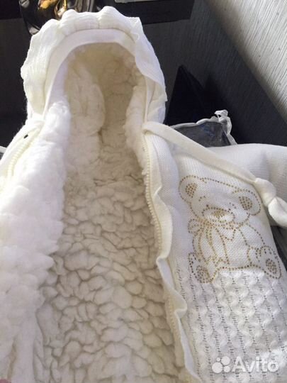 Нарядный конверт 62-68см цена1000