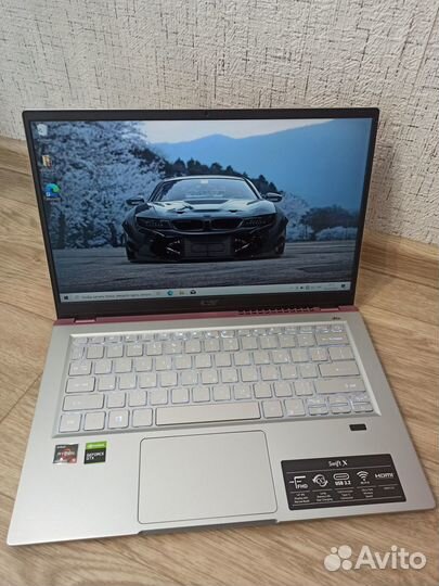 Топ Acer Swift Ryzen5 5500\512SSD\GTX1650 4GB\IPS